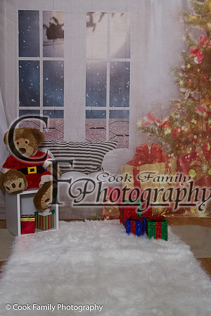 8x8 santa in window